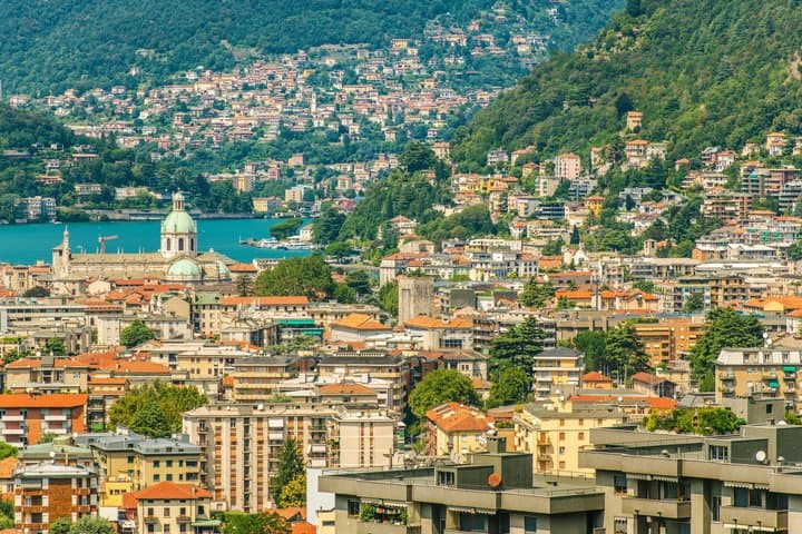 Tour di un giorno a Como, Bellagio e Lugano con crociera sul lago