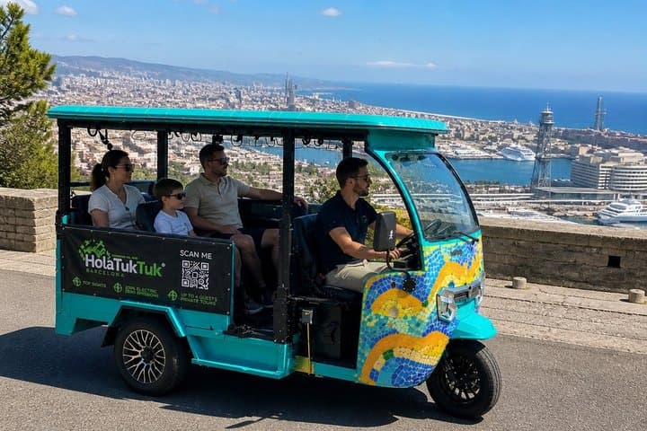 Barcelona Elektrischer Tuk Tuk Privattour