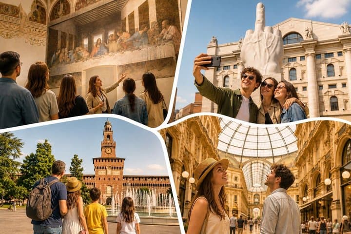 Tour a piedi di Milano: Ultima Cena e Duomo