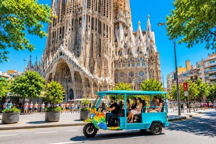 Route durch Barcelona im Tuk Tuk 1 - 4H — Foto 5