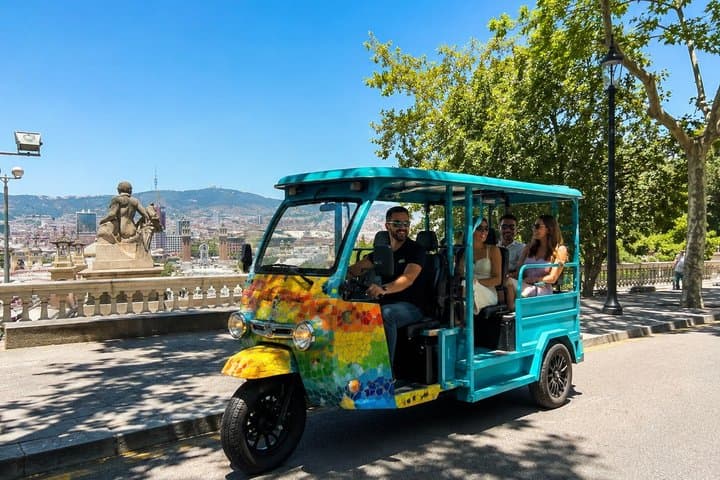 Route durch Barcelona im Tuk Tuk 1 - 4H — Foto 3