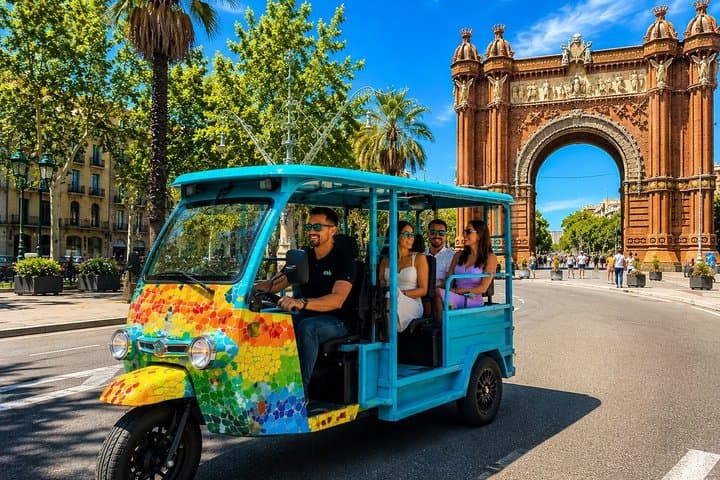 Route durch Barcelona im Tuk Tuk 1 - 4H — Foto 4