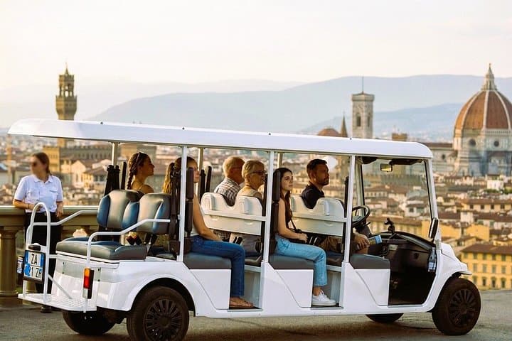Tour Panorámico en Carrito de Golf por Florencia + Piazzale Michelangelo — foto 3
