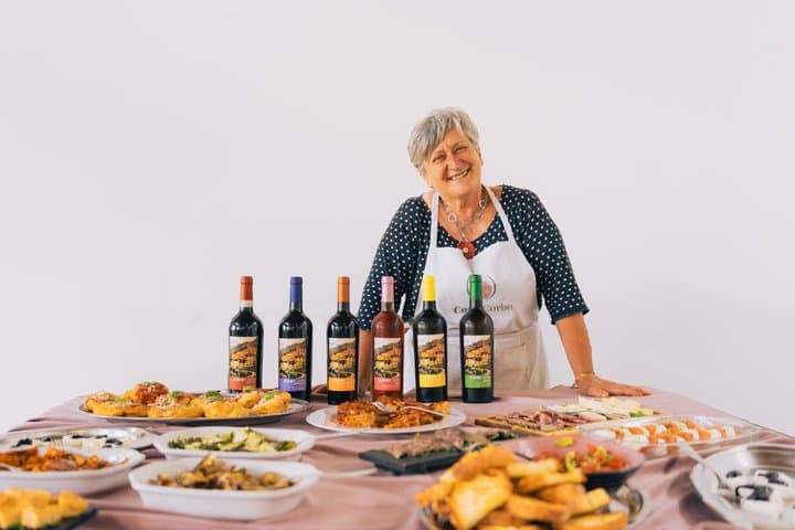 Wein- und Kocherlebnis mit einer lokalen Familie im Cortecorbo Weingut