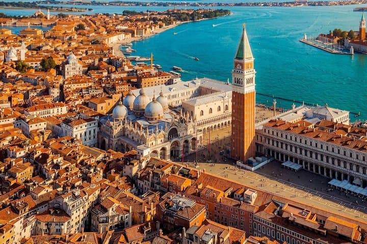 Basilica di San Marco con Terrazza, Palazzo Ducale e Campanile