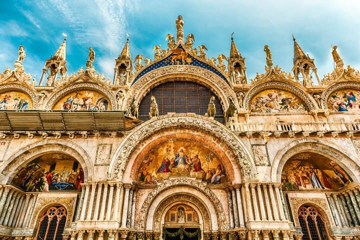 Basilica di San Marco con Terrazza, Palazzo Ducale e Campanile — foto 5
