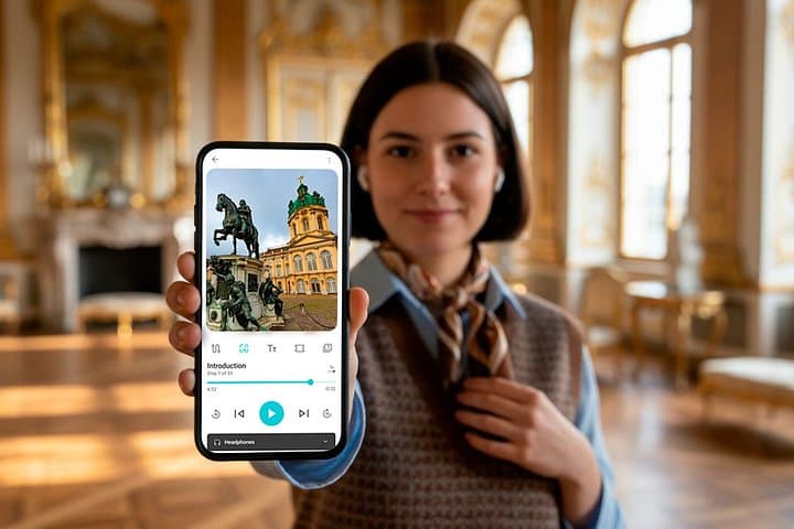 Entrada y audio guía para el Palacio y Jardines de Charlottenburg en Berlín