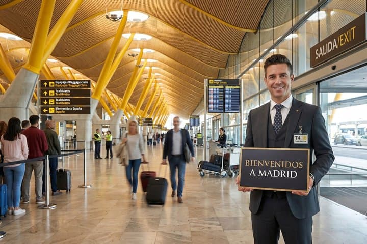 Madrid: Privater Transfer vom Flughafen MAD ins Stadtzentrum von Madrid — Foto 2
