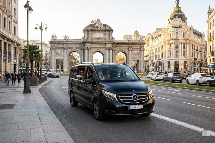 Madrid: Privater Transfer vom Flughafen MAD ins Stadtzentrum von Madrid — Foto 5
