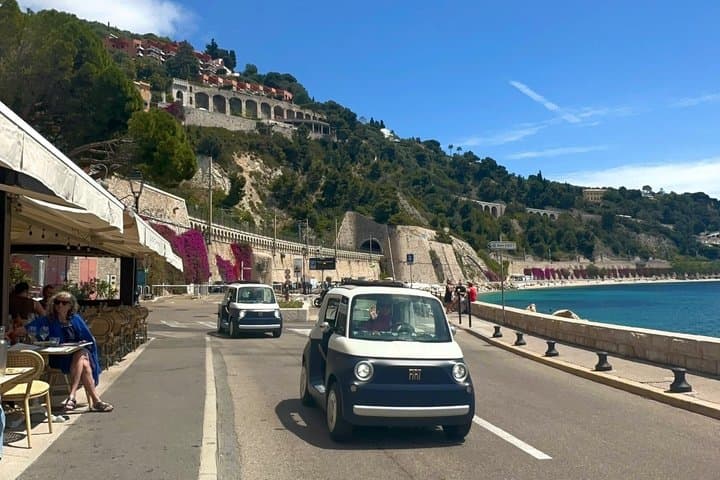 Visite Électrique Dolce Vita de la Côte d'Azur en Fiat — photo 1