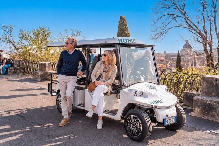 Visite Privée de Rome en Golf Cart