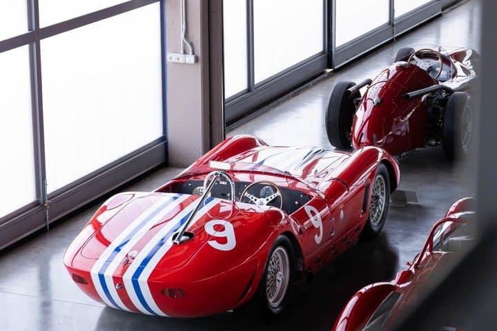 Visite guidée de la collection Maserati Umberto Panini à Modène