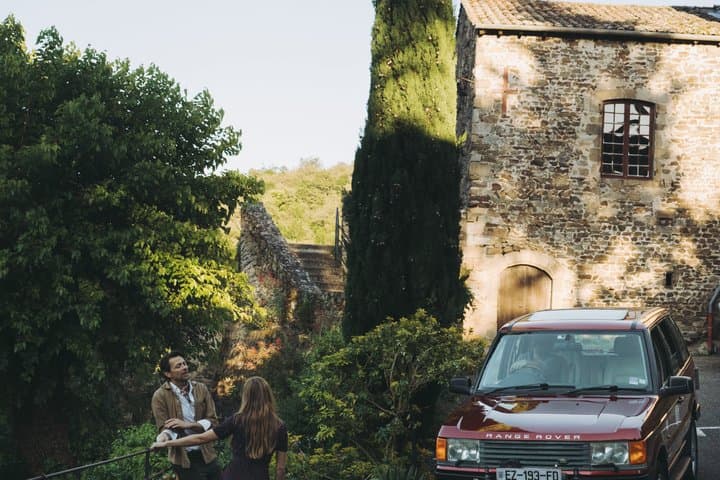 Côtes du Rhône Private Wine Day Tour im Vintage Range Rover — Foto 3
