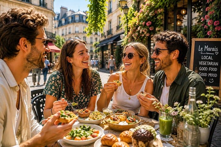 Paris Herbst Le Marais Vegetarische Gourmet-Food-Tour — Foto 4