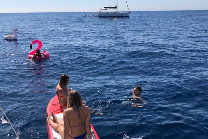 Barcelona Day & Sunset Sailing with Tapas and Swim — photo 4