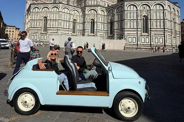 Private Tour durch Florenz im Vintage Fiat 500 — Foto 3