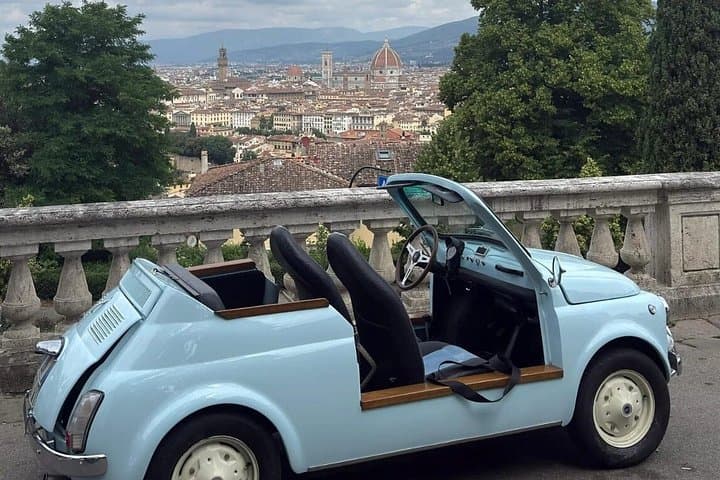 Private Tour durch Florenz im Vintage Fiat 500 — Foto 4