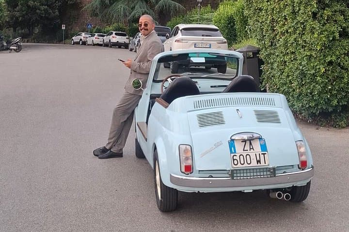 Private Tour durch Florenz im Vintage Fiat 500 — Foto 5