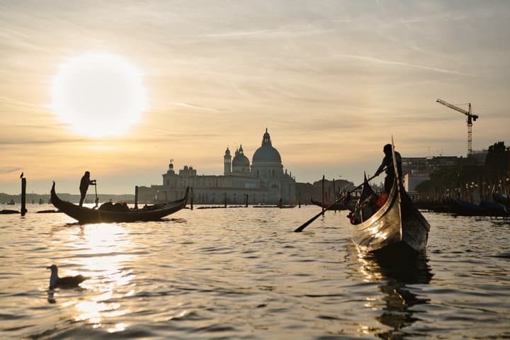 Halbprivater Gondelausflug in Venedig auf dem Canal Grande — Foto 2
