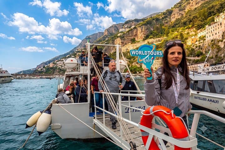 Amalfiküsten-Tour von Neapel mit Bootsfahrt — Foto 4