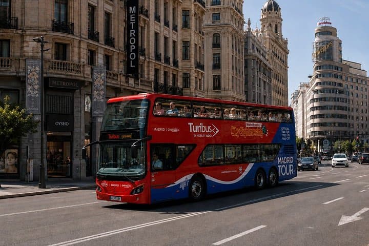 Stadtrundfahrt Madrid Hop On Hop Off Bus Tour — Foto 3