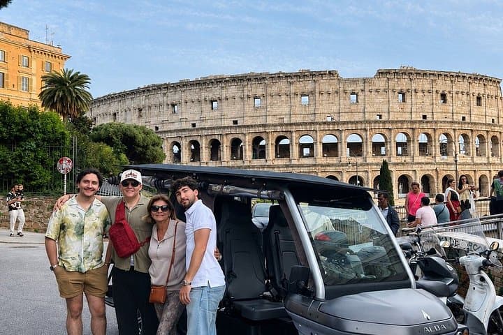 Rom Tour mit privatem Golfwagen: Höhepunkte & verborgene Schätze