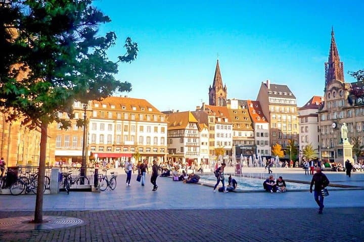Tour a pie y guía de audio en Estrasburgo