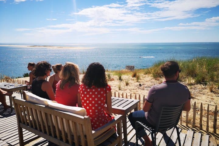 Excursion d'une journée complète de Bordeaux à la baie d'Arcachon et à la Dune du Pilat