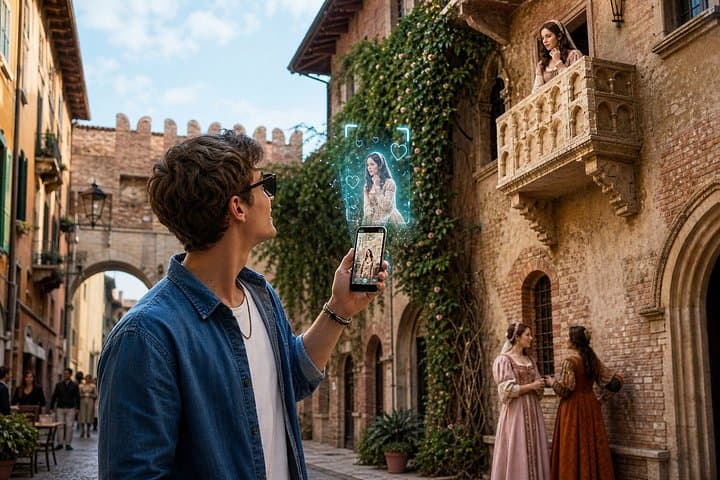Juego Móvil de Tour a Pie por Verona de Romeo y Julieta