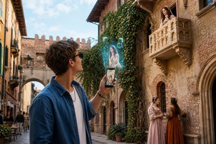 Juego Móvil de Tour a Pie por Verona de Romeo y Julieta