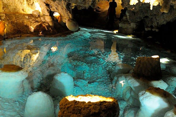 Aventure dans les Grottes de San José le long de la rivière souterraine de Valence — photo 2