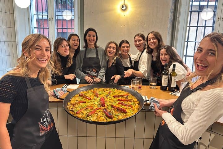 Paella- und kreative Reisgerichte Workshop mit Sangria im Zentrum von Madrid
