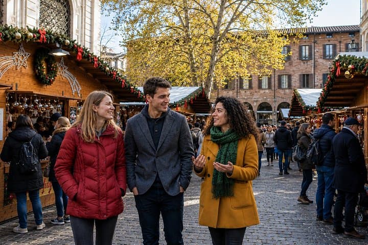 Tour de Navidad en Bolonia con un Guía Local