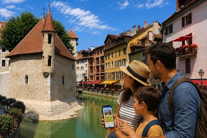 Annecy Schnitzeljagd & Highlights Selbstgeführte Wanderung