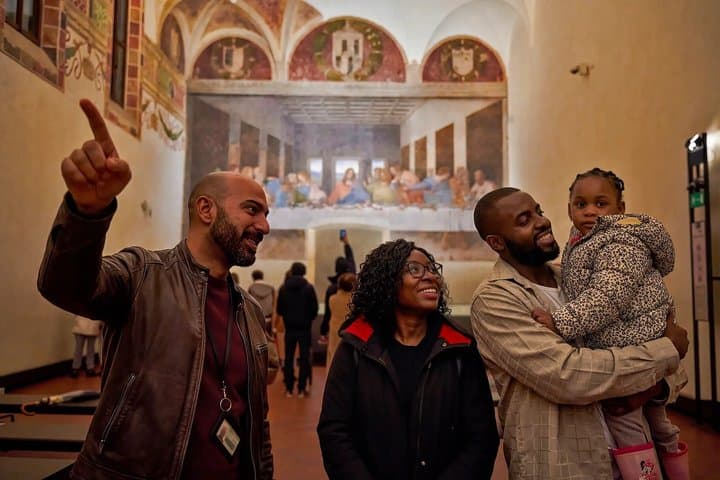 Milano: Tour Privato del Cenacolo di Leonardo Da Vinci al Mattino Presto