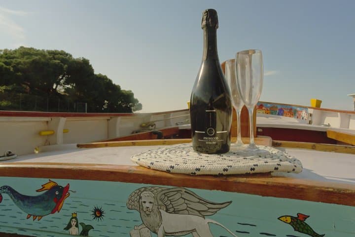 Venedig Sonnenuntergangs-Kreuzfahrt auf einem venezianischen Boot — Foto 2