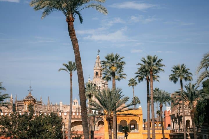 Visite guidée de l'Alcázar, de la Cathédrale et de la Giralda à Séville