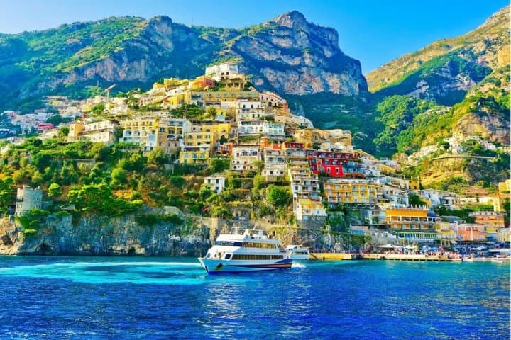 Excursión de un día a Amalfi y Positano desde Roma con crucero costero