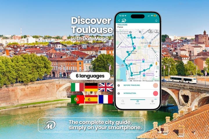 TOP Toulouse: Tour Privado Guiado con Tu Móvil