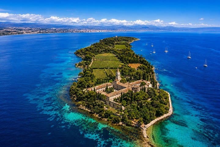 Esperienza di degustazione di vini dei monaci di Saint-Honorat da Cannes