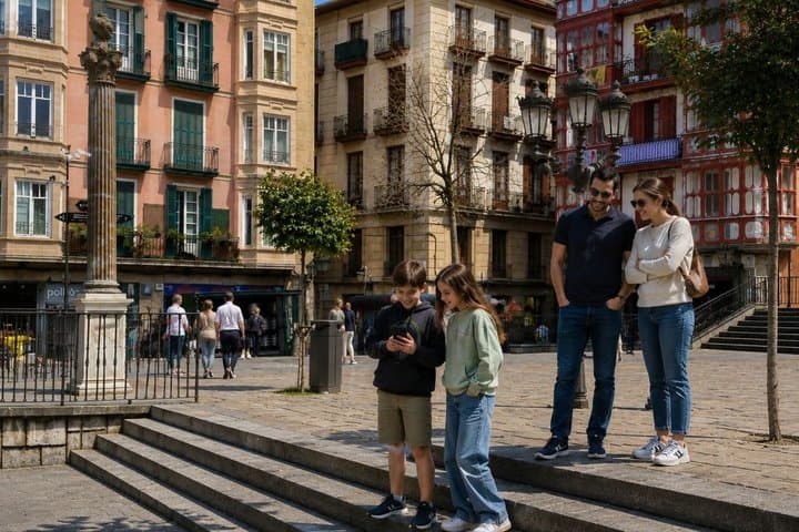 Chasse au Trésor et Visite Autoguidée des Points Forts de Bilbao