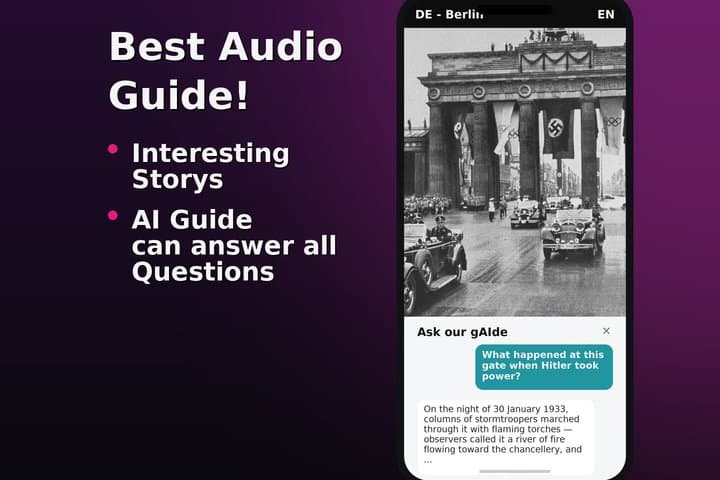 Historische Hitler Berlin Selbstgeführte Wanderung und Audioguide — Foto 2