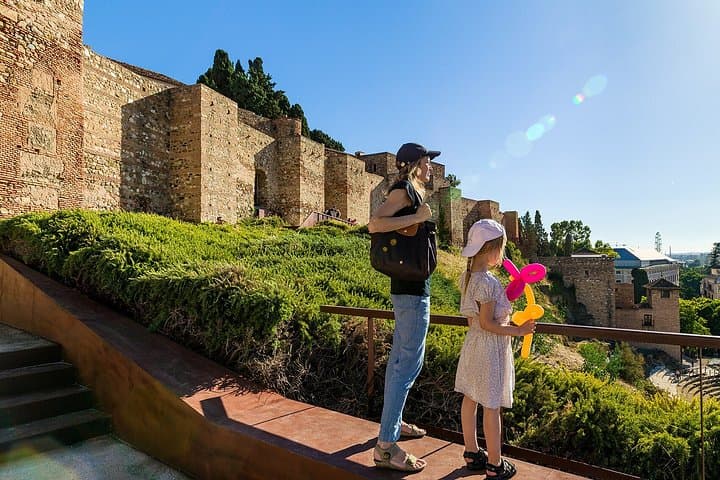 Entrada a la Alcazaba de Málaga y al Castillo de Gibralfaro
