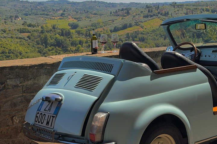 Private Tour durch Florenz im Vintage Fiat 500 — Foto 2
