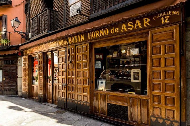 Madrid Tapas, Tavernen und Geschichtstour mit Botín