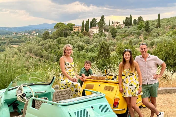 Visite panoramique de Florence en Fiat 500 Cabrio électrique — photo 4