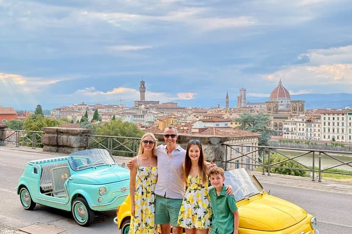 Visite panoramique de Florence en Fiat 500 Cabrio électrique — photo 2