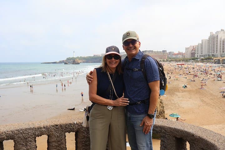 Visite privée de Biarritz et de la côte basque française au départ de San Sebastián