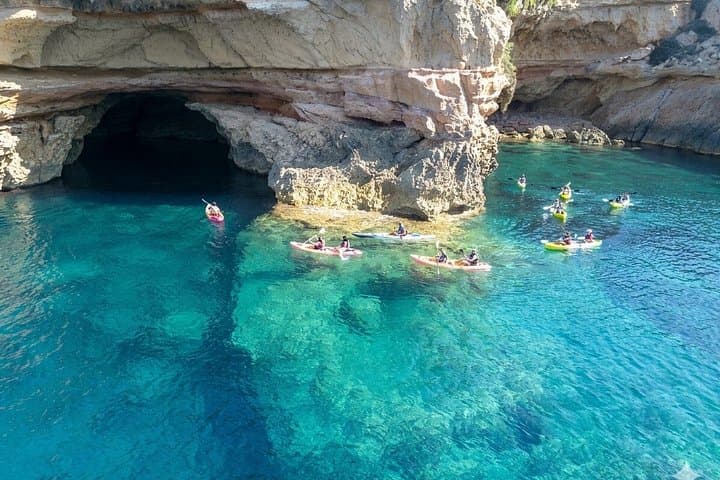 Excursion en kayak et snorkeling dans les grottes d'Ibiza — photo 2