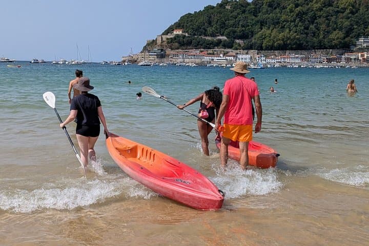 Kayak Sup con un guía local por la Bahía de La Concha